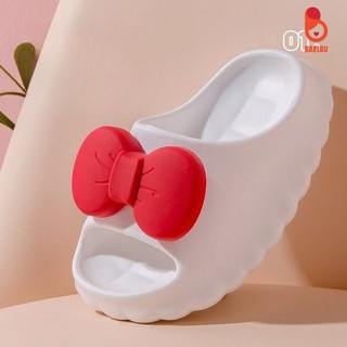 Dép bánh mì, dép lê đúc hình nơ siêu xinh cho bé gái từ 2 tới 5 tuổi
