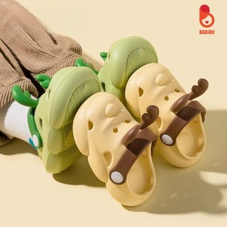 Dép sục cross hình hươu chống trơn trượt cho bé từ 1 tới 5 tuổi