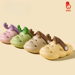 Dép sục cross hình hươu chống trơn trượt cho bé từ 1 tới 5 tuổi