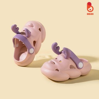 Dép sục cross hình hươu chống trơn trượt cho bé từ 1 tới 5 tuổi