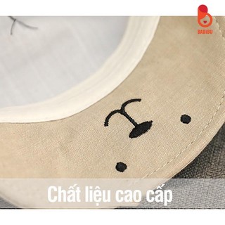 Mũ lưỡi trai, nón hiphop thêu chữ cho bé từ 1 tới 3 tuổi