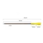 GREAT Pen Refills, Mực Đen Kim Loại Bi Nạp Lại, Cho Bút Đa Năng Bút Mực 3.2 inch Nạp Lại Văn Phòng