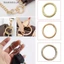 Th spring gate o Móc Khóa Dây Thắt Lưng Túi Xách Bằng Da Có Thể Mở Được