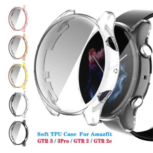 Ốp Bảo Vệ Mạ TPU Cho Amazfit GTR4 GTS4 GTS2 GTS3 Vỏ Bảo Vệ Toàn Màn Hình Vỏ Mềm Cho Amazfit GTR4