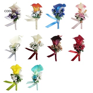 Cods Hoa Cài Áo Vest Có Thể Tái Sử Dụng Cho Tiệc Cưới Chú Rể Hoa Cỏ Nhiều Màu Sắc