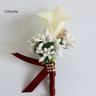 Cods Hoa Cài Áo Vest Có Thể Tái Sử Dụng Cho Tiệc Cưới Chú Rể Hoa Cỏ Nhiều Màu Sắc