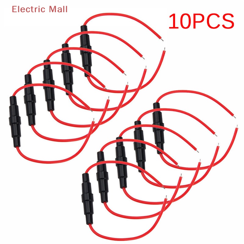 Bộ 10 Hộp Cầu Chì 5x20mm Chất Lượng Cao