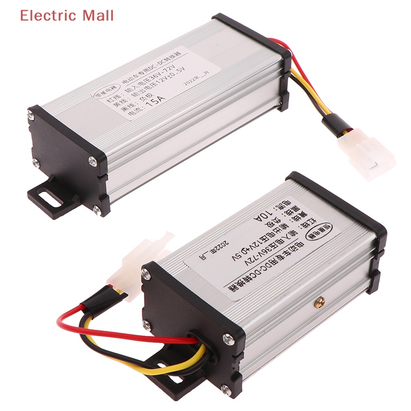 [Trung tâm điện] Bộ chuyển đổi 36V 48V 60V 72V sang 12V 10 / 15 / 20A 180W Máy biến áp điện mới