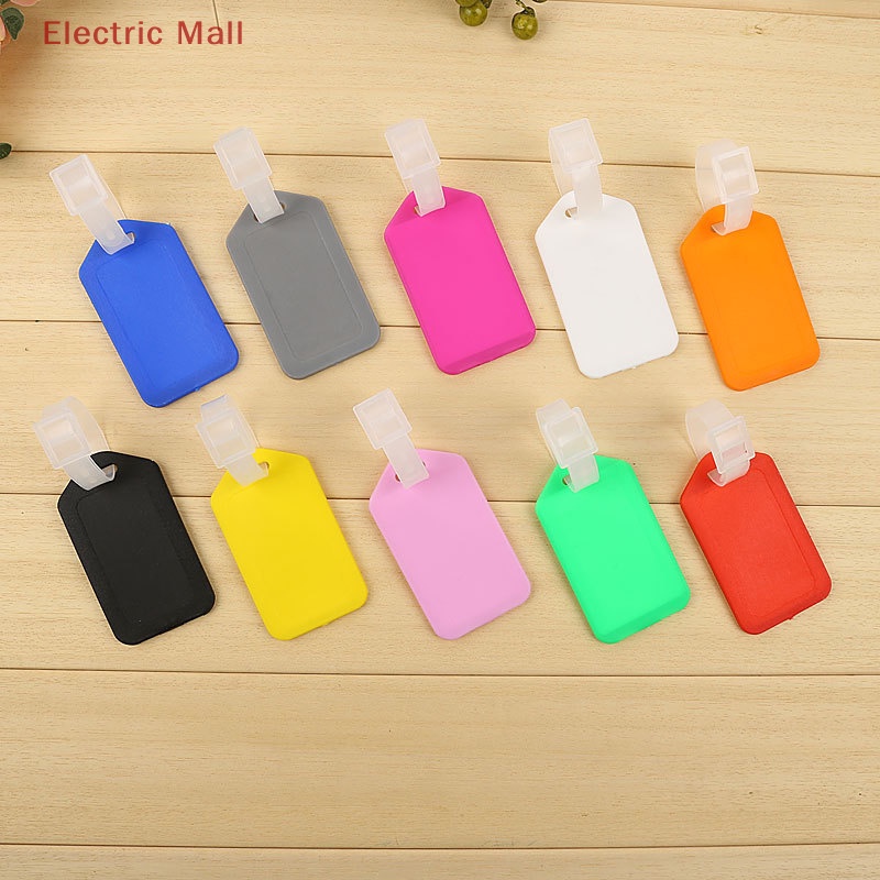 [Electricmall] Thẻ Ghi Thông Tin Hành Lý Bằng Nhựa Cho Nam Và Nữ Giao Hàng Vận Chuyển Hành Lý Du Lịch