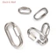Khóa vít bằng thép không gỉ Bánh răng leo núi Carabiner Móc khóa an toàn nhanh mới