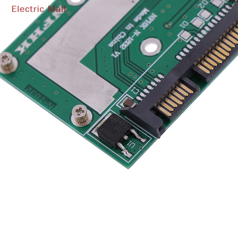 [Trung tâm mua sắm điện] mSATA SSD sang 2,5 '' SATA 6.0gps bộ chuyển đổi thẻ mô-đun bảng pcie ssd mới