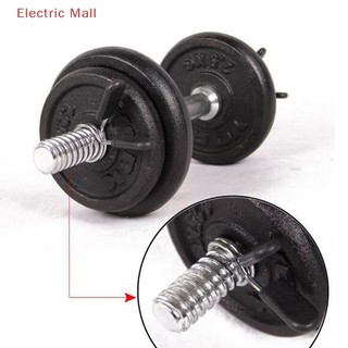 [mall] Bộ Kẹp Chuông Thanh Lò Xo Kẹp Cổ Áo Tập gym Khóa Tạ Bằng Điện M I