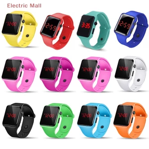 Đồng Hồ Điện Tử Đèn led silicone Chống Nước Cho Trẻ Em [Mnkg]