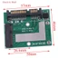 mSATA SSD sang 2,5 '' SATA 6.0gps bộ chuyển đổi thẻ mô-đun bảng pcie ssd mới