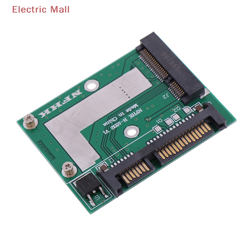 [Trung tâm mua sắm điện] mSATA SSD sang 2,5 '' SATA 6.0gps bộ chuyển đổi thẻ mô-đun bảng pcie ssd mới