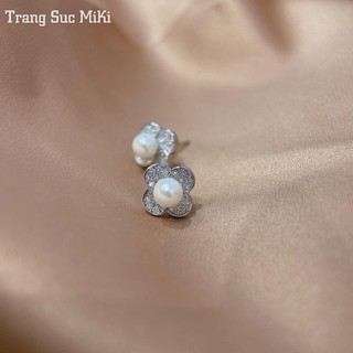 Bông tai cỏ 4 lá ng.oc Miki