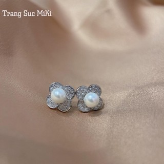 Bông tai cỏ 4 lá ng.oc Miki