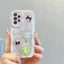Ốp lưng Samsung A52 Ốp lưng Samsung A52s Ốp lưng dễ thương Kem cạnh Điện thoại Hình ba chiều Búp bê mềm Vỏ toàn bộ NYGZ