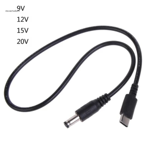 ✿ Dc Dây Cáp Nguồn 5x2 5mm 9v 12v 15v 20v Type C pd 3a