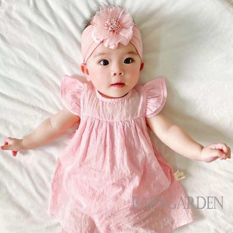 Băng Đô Hoa Co Giãn Dễ Thương Cho Bé Gái