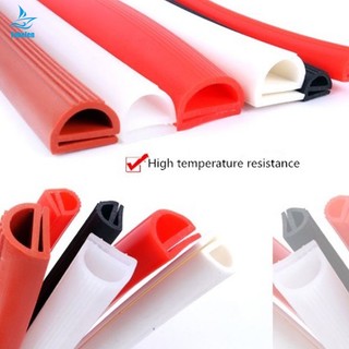 Dải silicone Chịu Nhiệt Độ Cao Hình Chữ e Màu Đỏ Trắng Dùng Cho Lò Vi Sóng