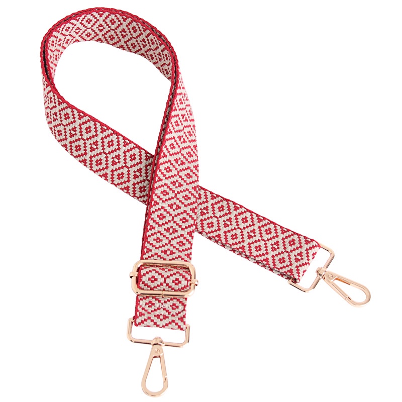 3.8cm Rộng Nữ Túi Phụ Kiện Đeo Vai Kim Cương Jacquard Túi Dây Đeo Thay Thế Dây Đeo Vai Túi Dây Đeo Nhiều Màu Có Thể Điều Chỉnh