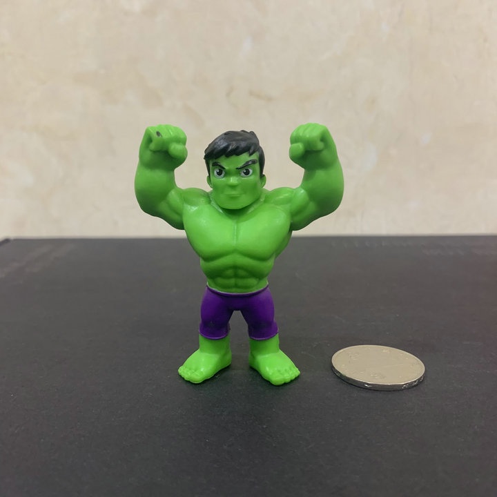 Marvel Mô Hình Người Nhện / Tê Giác Màu Xanh Lá Dùng Trang Trí