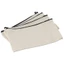 GETVOW 10 chiếc Túi dây kéo, Dây kéo Túi vải trống 8,2x4,7 inch, Vật tư Túi đựng hóa đơn bằng vải Canvas Lưu trữ