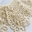 FUHUIOT Ren Cổ Giả, Đầm Trang Trí Vai Trang Trí Cổ Áo Sơ Mi, Phụ Kiện Quần Áo DIY Khăn Choàng Cotton Có Thể Tháo Rời May