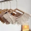 FUHUIOT Ren Cổ Giả, Đầm Trang Trí Vai Trang Trí Cổ Áo Sơ Mi, Phụ Kiện Quần Áo DIY Khăn Choàng Cotton Có Thể Tháo Rời May