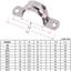WOODNEST 10 Chiếc Kẹp Cưỡi, Vòng Cổ M5-M100 5mm-100mm Kẹp Ống Ngựa, Khóa Buộc Bằng Thép Không Gỉ 304 Bền Đẹp Kẹp Ống Nước Thắt Lưng Thẻ Ohm