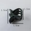CORALTIDE 100 Chiếc Kẹp Cây, Hoa Lan Hỗ Trợ Giấm Ghép Ghép Kẹp, Đồ Dùng Dụng Cụ Làm Vườn 6 Vuốt Nhựa Bướm Kẹp Trái Cây Thân Rau