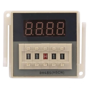 O111ROM 0,01S-9999H 8 chân Rơle thời gian kỹ thuật số DH48S-2Z 10A Màn hình LCD Hẹn giờ trễ Rơle 380VAC DC / 24VAC DC / 110VAC / 220VAC