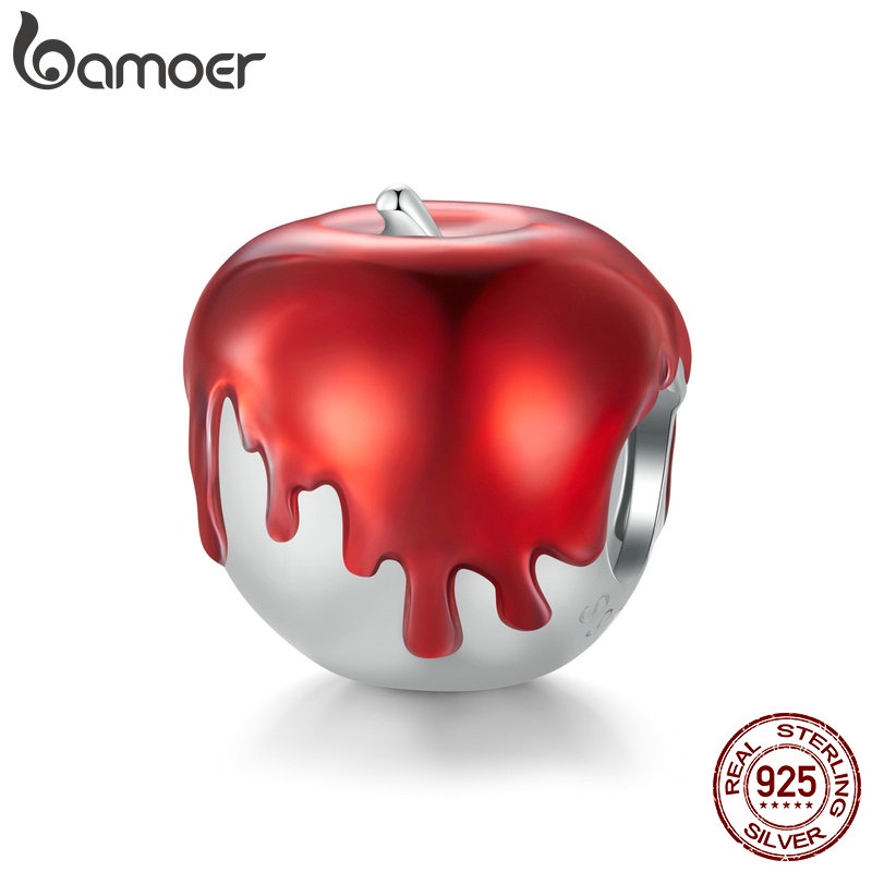 Bamoer Mặt Dây Chuyền Hình Quả Táo Bằng Bạc 925
