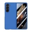 Ốp điện thoại gập lưng phong cách tối giản sang trọng cho Samsung Galaxy Z Fold 5 5G Thời trang có vỏ phim cường lực cho Z Fold5 Vỏ bảo vệ chống sốc