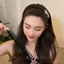 Băng Đô Cài Tóc Chống Trượt Hình Ngôi Sao Lấp Lánh Thời Trang Mùa Thu Mới 2025