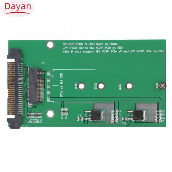 Card Mở Rộng Chuyển Đổi Nvme Sang Ngff Key M U2 Sang M2 Sff 8639 Pci E Thẻ Shopee Việt Nam 7534