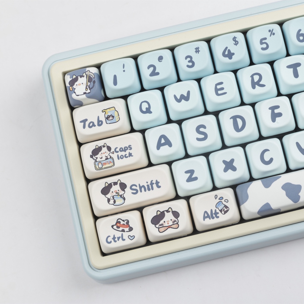 Bò Keycap MOA Hồ Sơ Chất Liệu PBT DYE-Sublimation Không Dầu Dễ Thương ...
