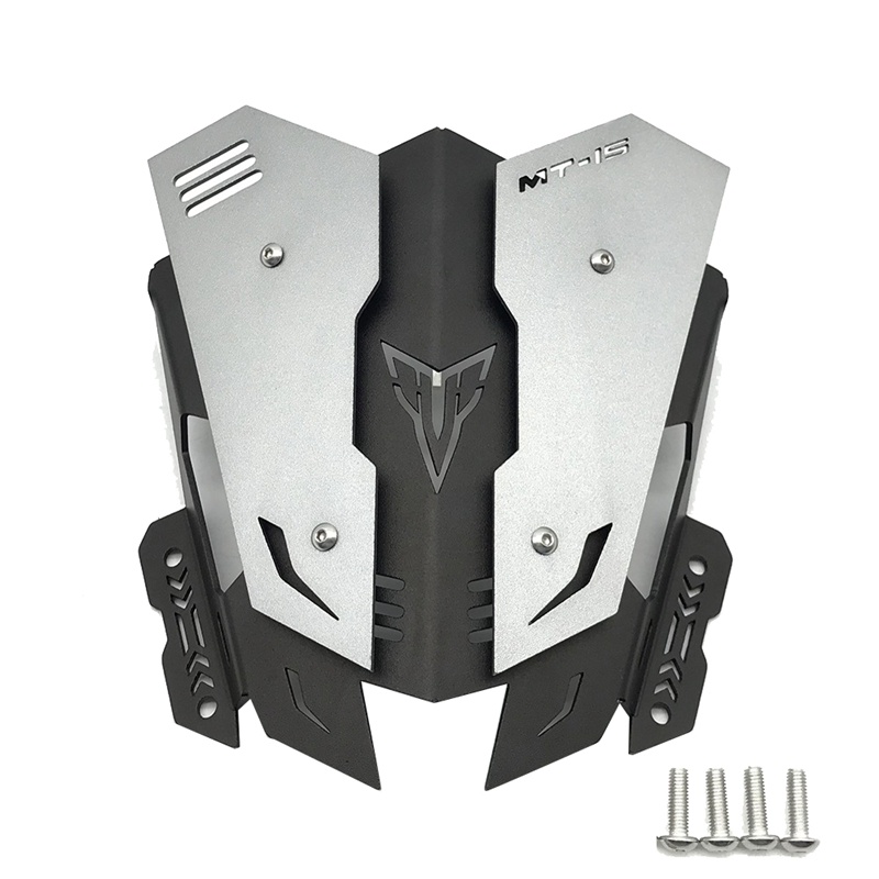Xe Máy CNC Nhôm Fairing Màn Hình Kính Chắn Gió Kính Chắn Gió Kính Chắn Gió Cho MT15 MT-15 MT 15 2019 2020
