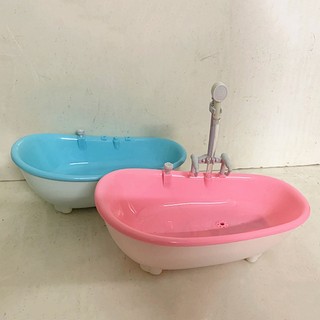 Bồn Tắm Tự Động Bằng Nhựa Có Lỗ Bơm Nước Cho Chim Vẹt