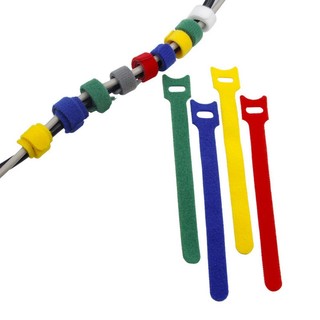 Combo 10 Dây Dính Vãi Velcro - dây buộc gọn dây điện dây cáp SUNNY DAY