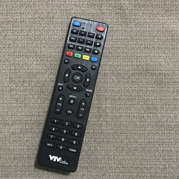 Điều khiển remote từ xa dùng cho đầu thu VTVCab đầu truyền hình cáp VTV ...