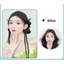 Tóc Giả Búi Kẹp Tỉa Lông Vũ TẾT 2 BÍNH (GIÁ 1 BÊN), Tóc Giả Y2K Phong Cách Hàn Quốc QiQiShop