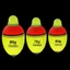 DARON Fishing Bobber, Phao câu cá phát sáng điện tử bằng bọt cứng, Phao câu cá nhẹ EVA 30g-100g Dụng cụ câu cá
