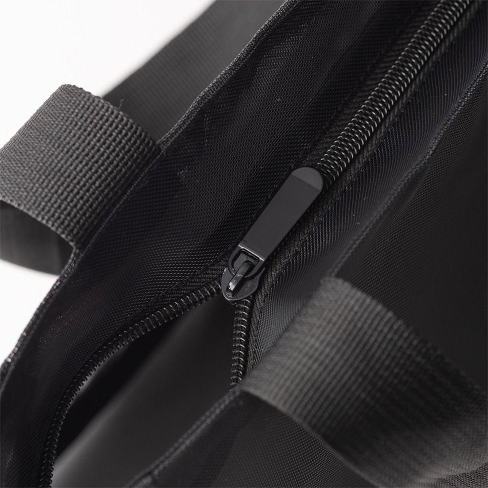Túi đi biển MONOSTYLE, Túi đeo vai dung tích lớn trong suốt, Túi đựng đồ trang điểm đa chức năng lưới rỗng Du lịch