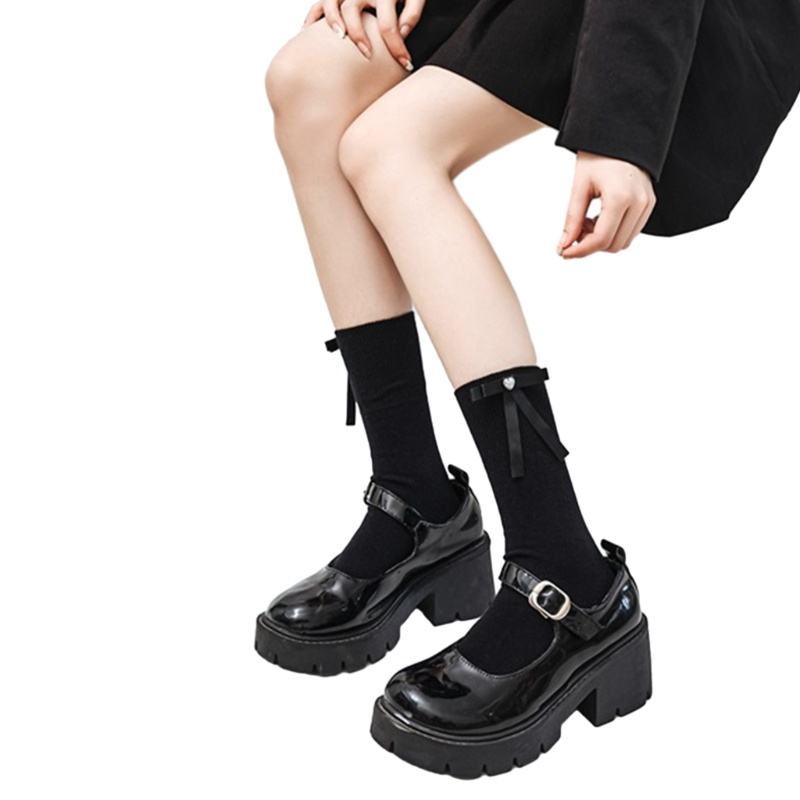 Mis nữ bê tất thủy thủ, chắc chắn mắt cá, phù hợp dạo phố