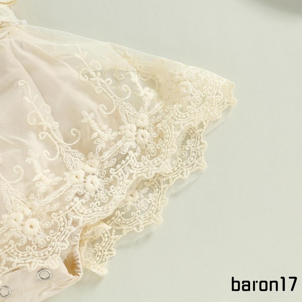 Bộ Áo Liền Quần Cổ Vuông Không Tay Phối Ren Hoa + Băng Đô Cài Tóc Thời Trang Mùa Hè Cho Bé Gái