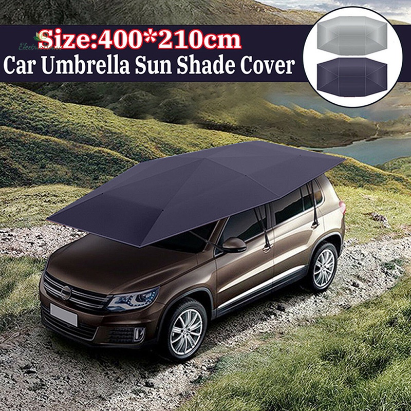 Tấm Bạt Che Nắng / Tia uv Chống Nước Thông Dụng Cho Xe Hơi Kích Thước 4x2.1m