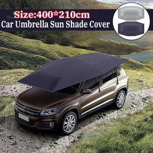 Tấm Bạt Che Nắng / Tia uv Chống Nước Thông Dụng Cho Xe Hơi Kích Thước 4x2.1m