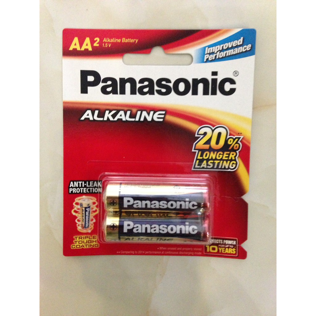 Pin 2A Panasonic AA Alkaline LR06T-1.5V - Pin tiểu (HÀNG CHÍNH HÃNG ...